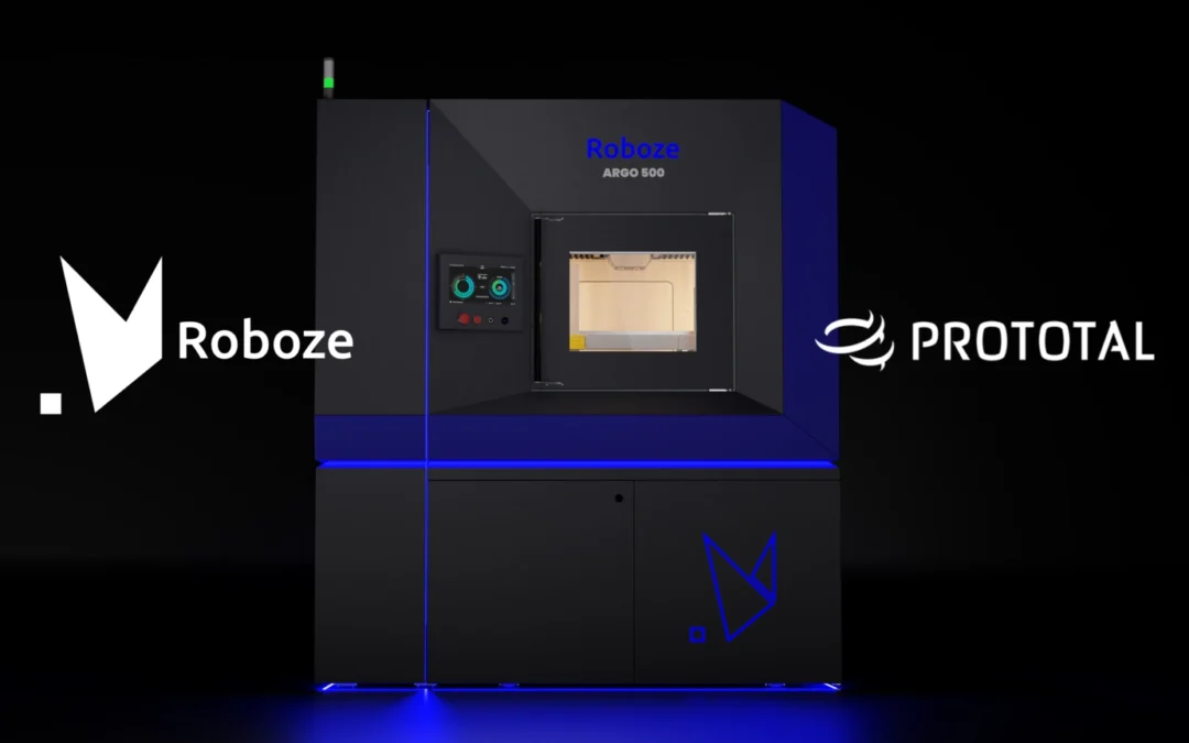 Prototal UK joins Roboze 3D Parts Network